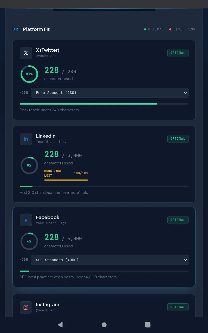 SocialPost Optimizer gallery image