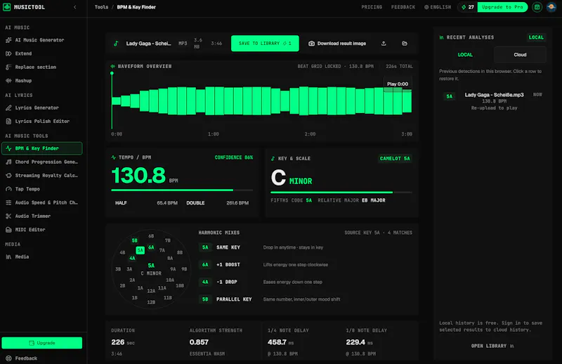 MUSICTOOL screenshot 1