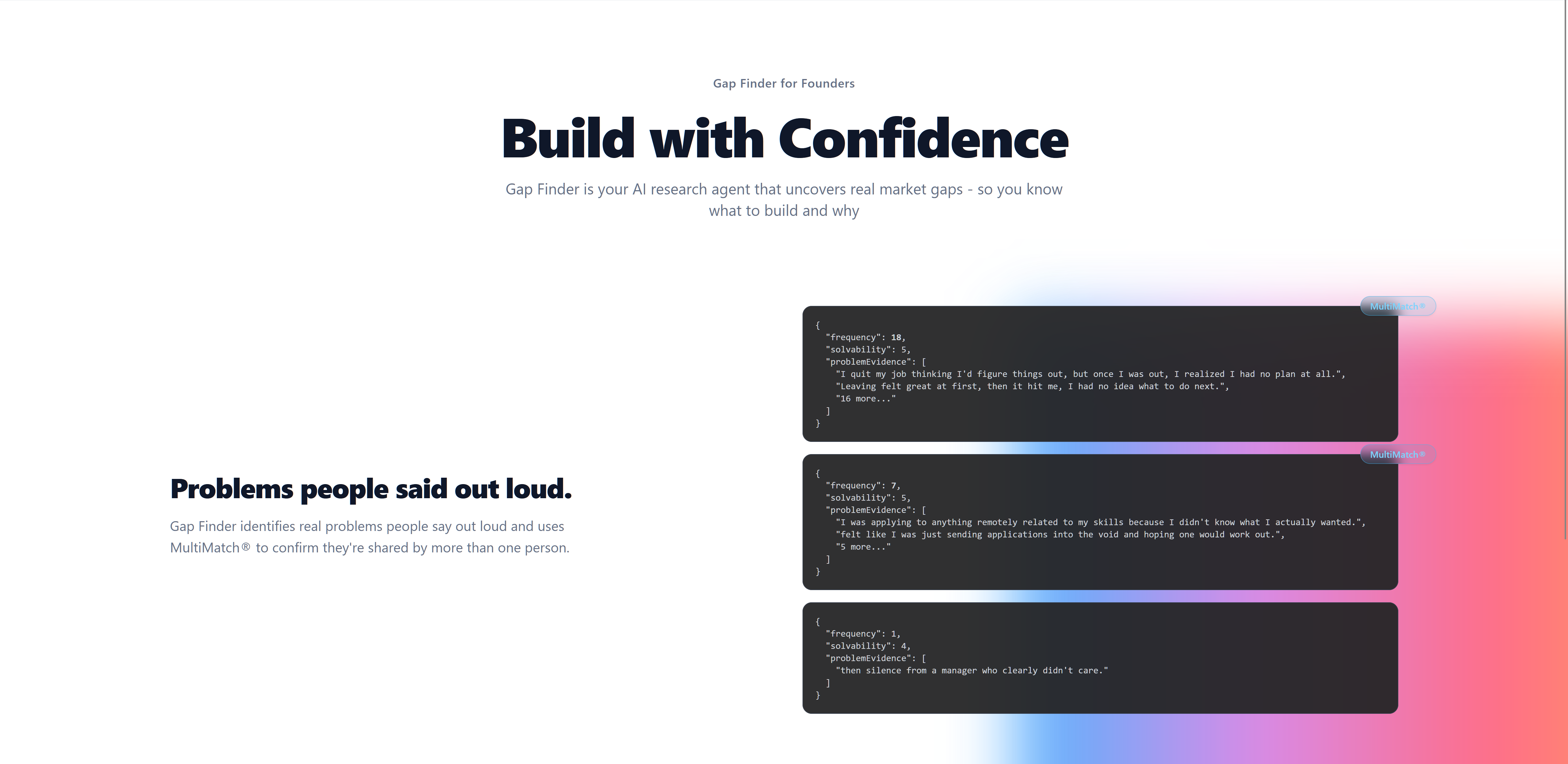 Gap Finder gallery image