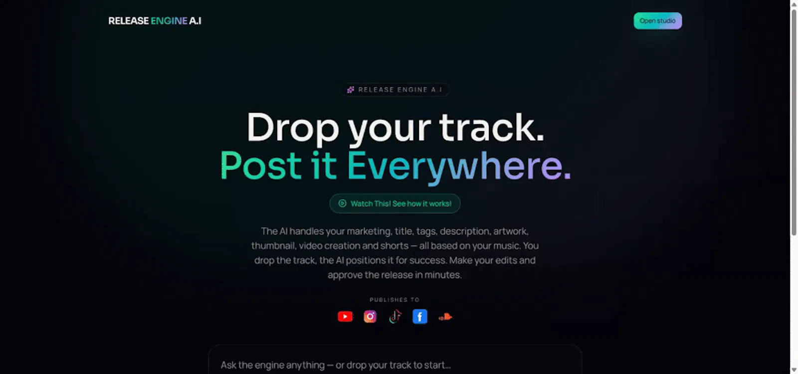 Release Engine screenshot 1 (video preview)