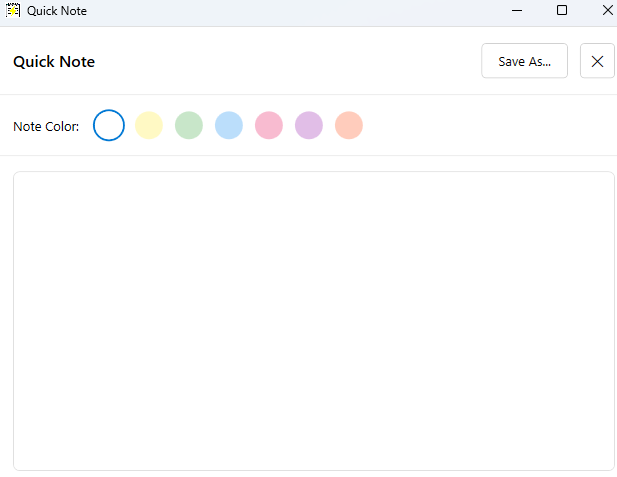 Quick Notes gallery image