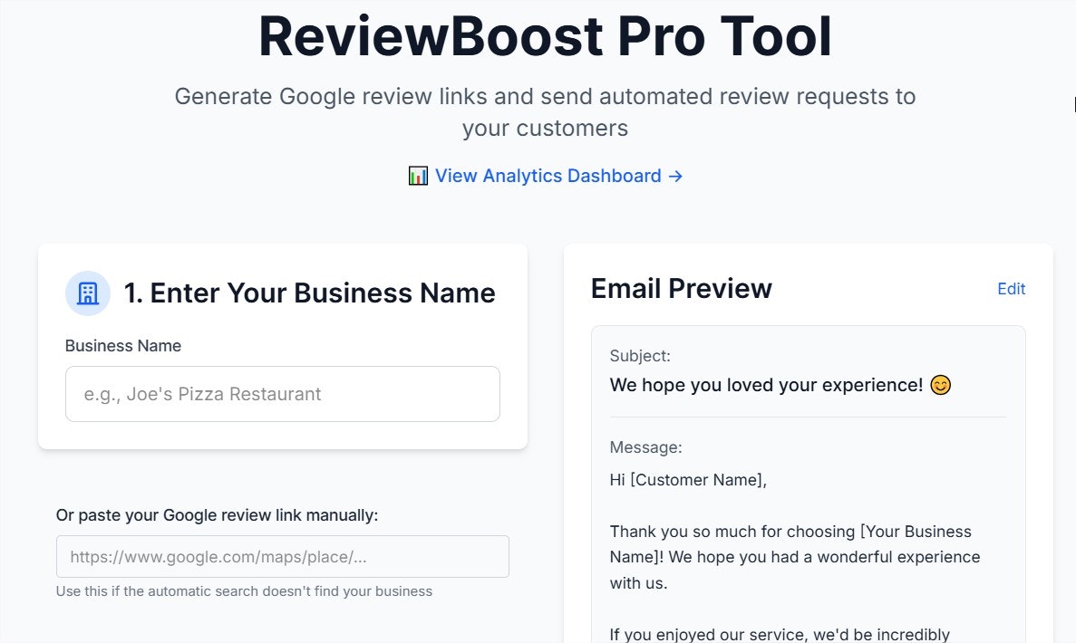 GoogleReviewBoost gallery image