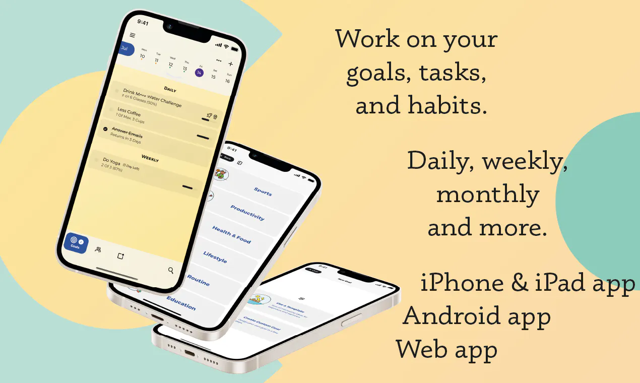 Goalify - Goal, Task & Habit Tracker gallery image