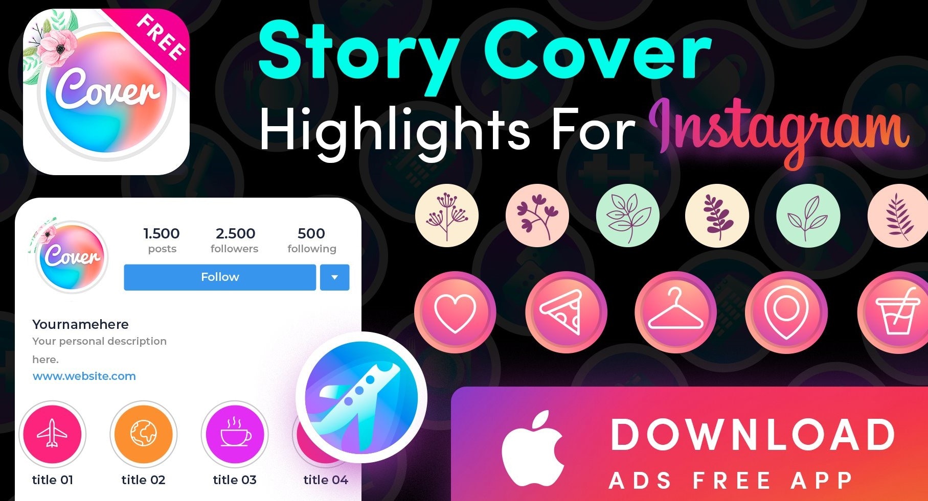 Cover | Instagram highlight icons gallery image