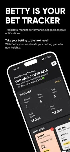 Betty - Track Your Bets media 1