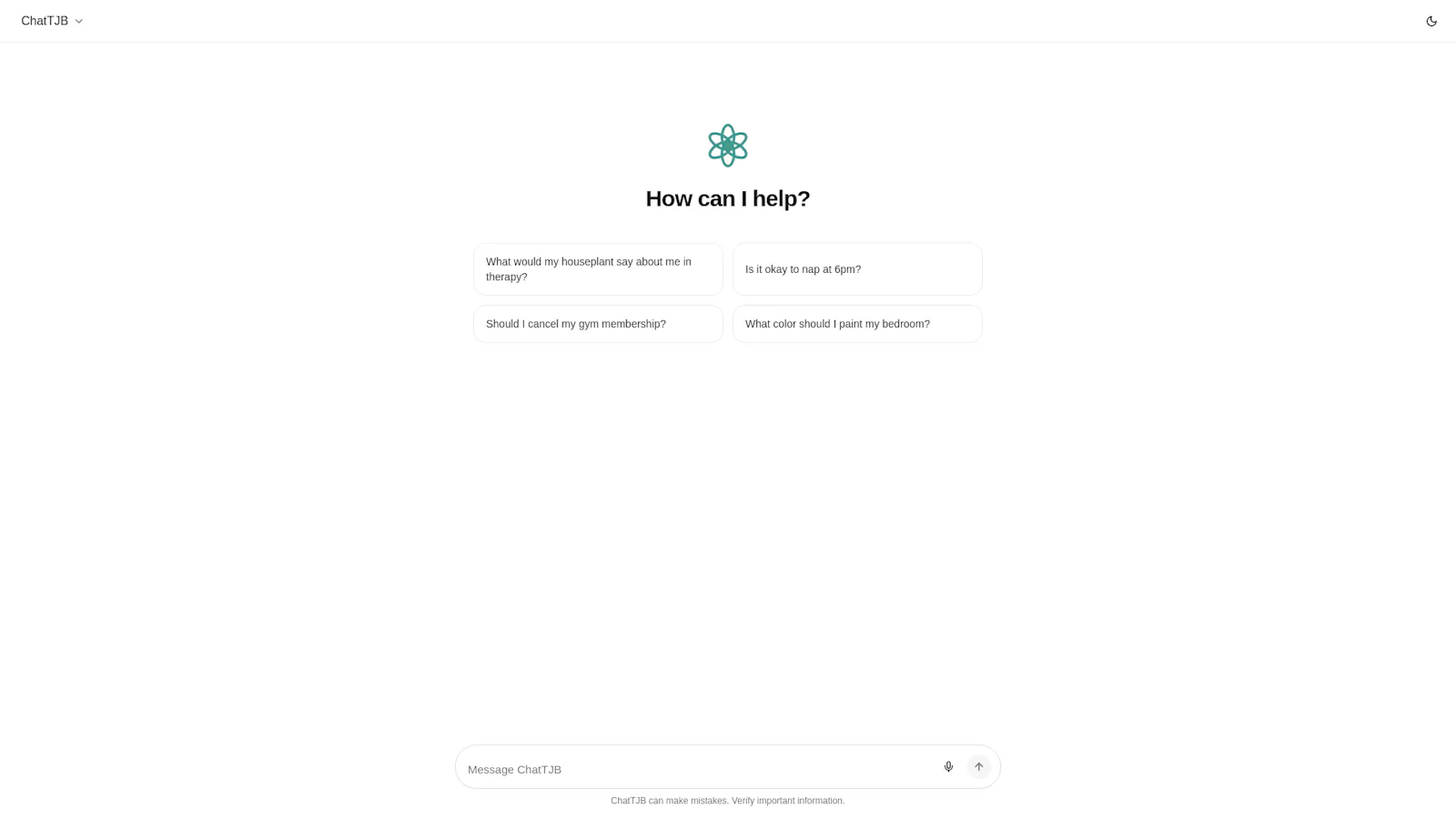 ChatTJB screenshot 1