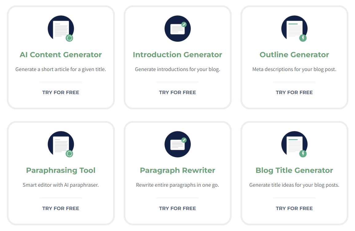 Frase AI Writing Tools gallery image