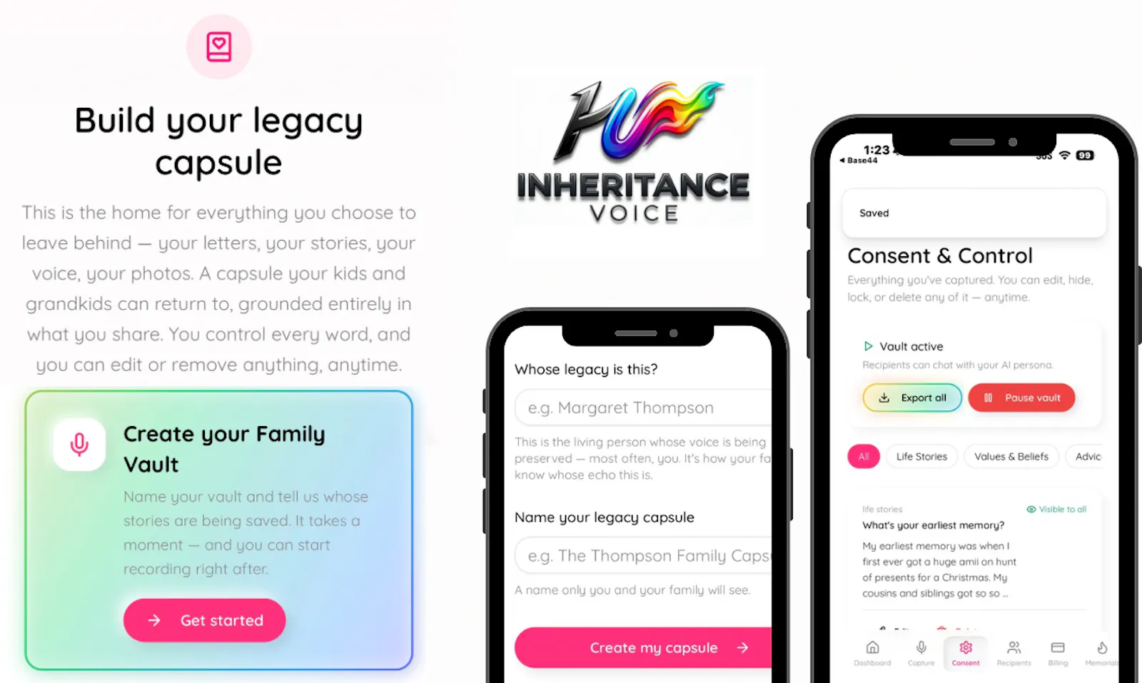 Inheritance Voice screenshot 1