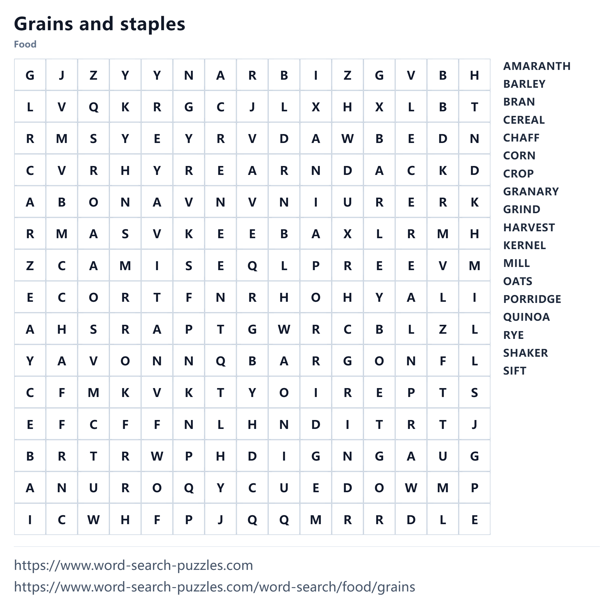 Word Search Puzzles gallery image