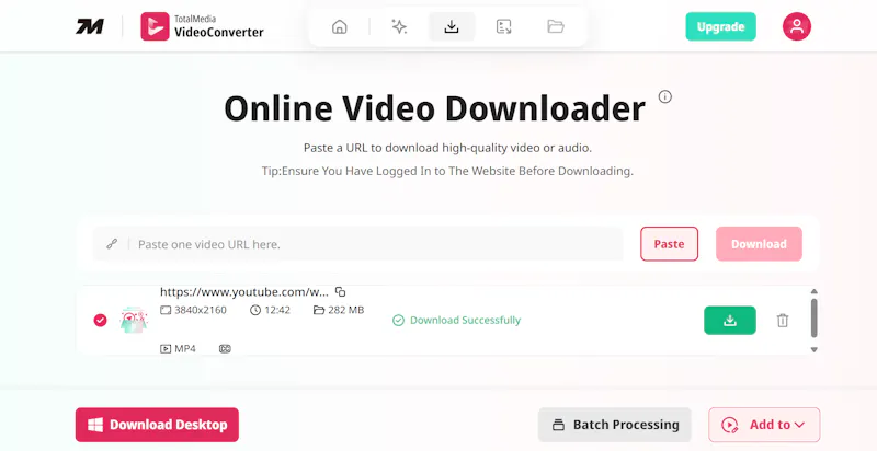 TotalMedia VideoConverter screenshot 5