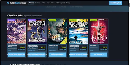 Audible Credit Optimizer gallery image