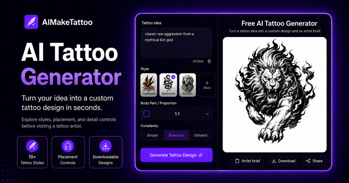 AIMakeTattoo gallery image