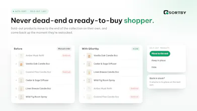 QSortby for Shopify gallery image