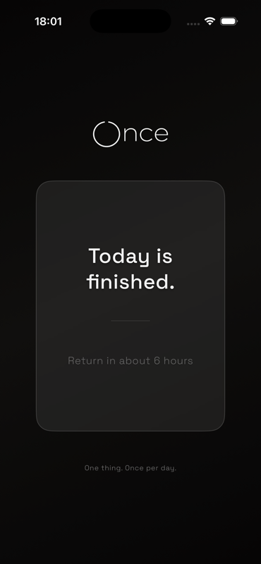 Once Today gallery image