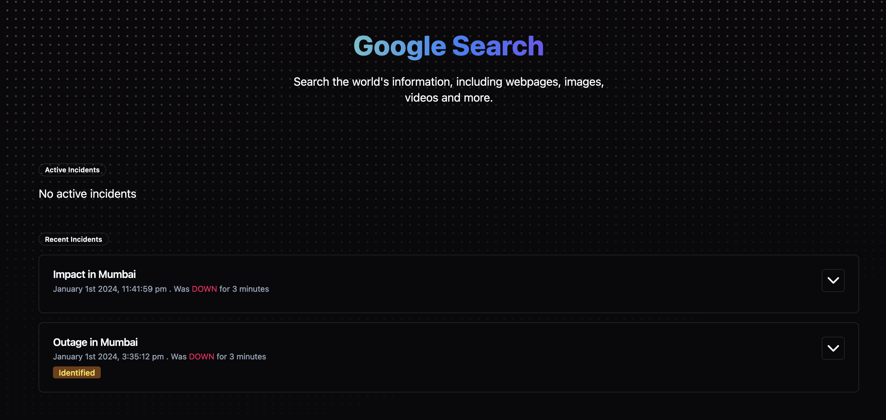 Kener - Self-hosted status page with batteries media 3
