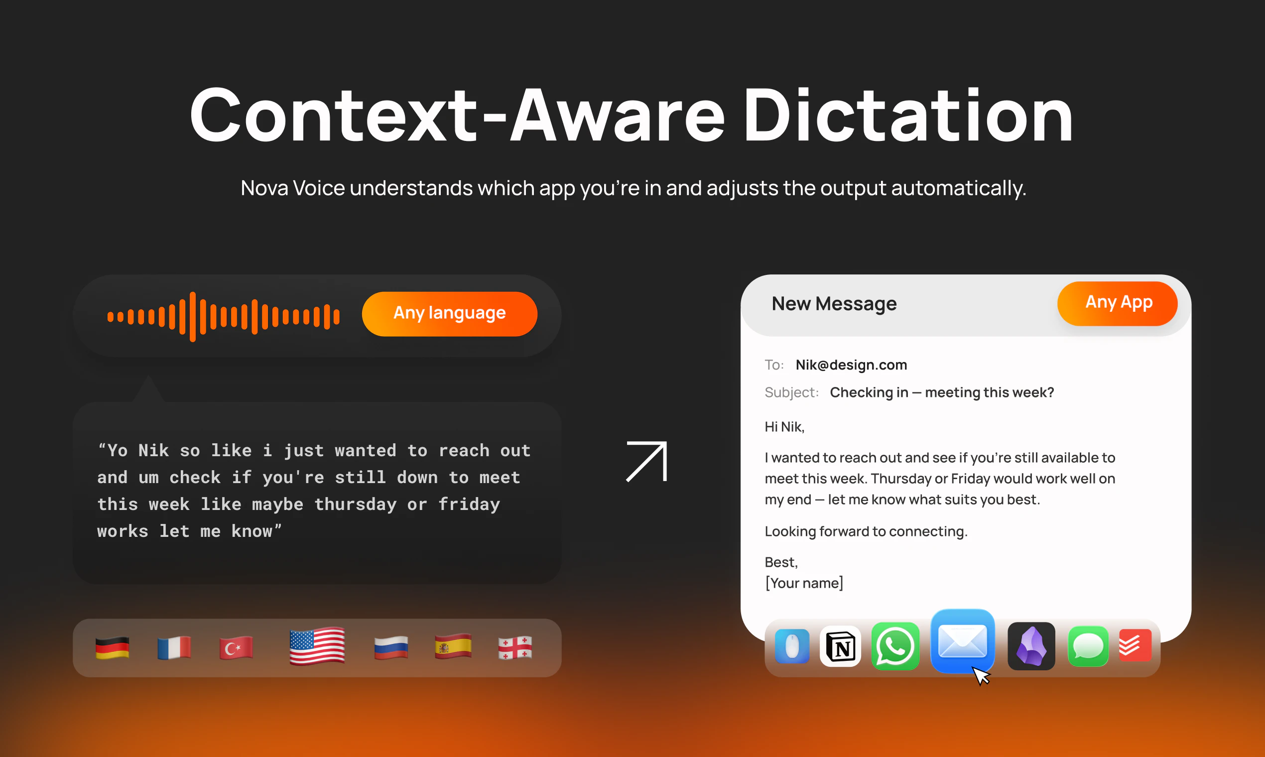 NovaVoice screenshot 2