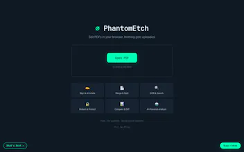 PhantomEtch — PDF Editor gallery image