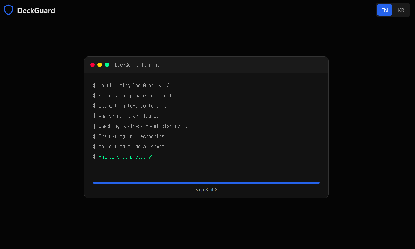 DeckGuard - Screenshot 3 showing product features and functionality
