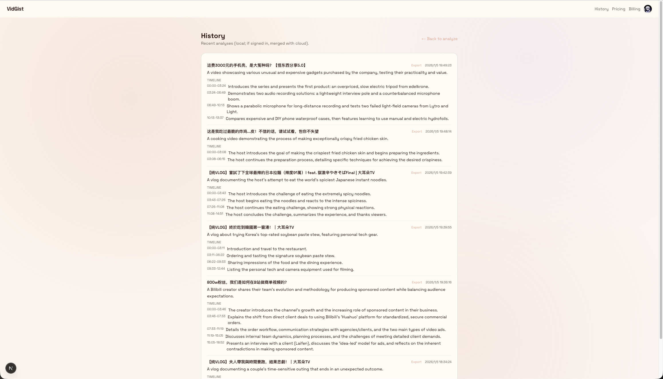 VidGist gallery image