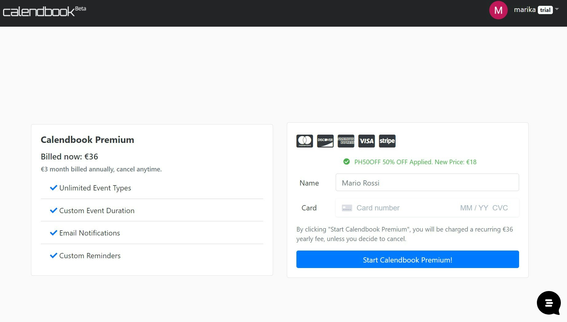 Calendbook.com v1 gallery image