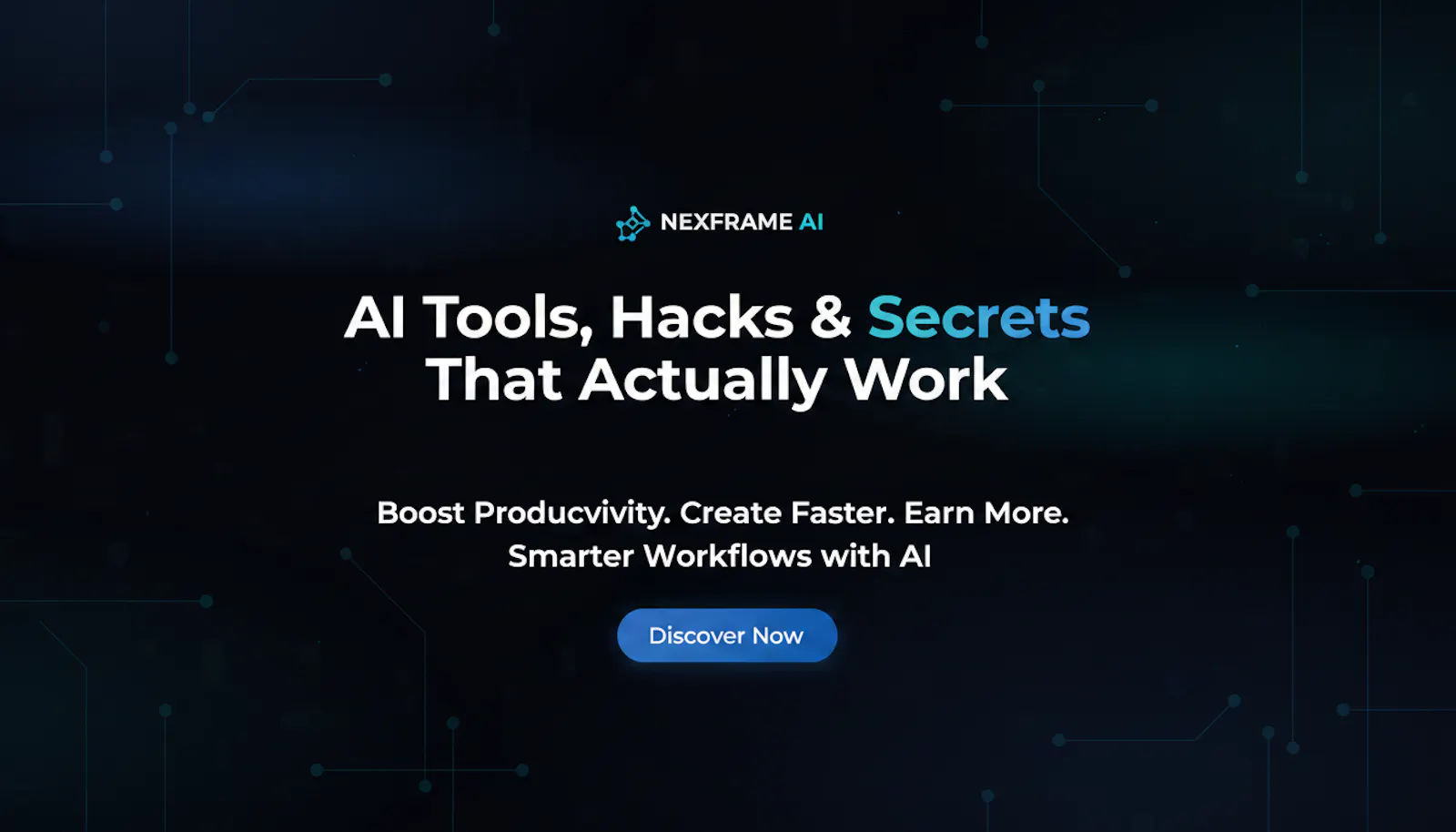 Nexframe AI screenshot 1