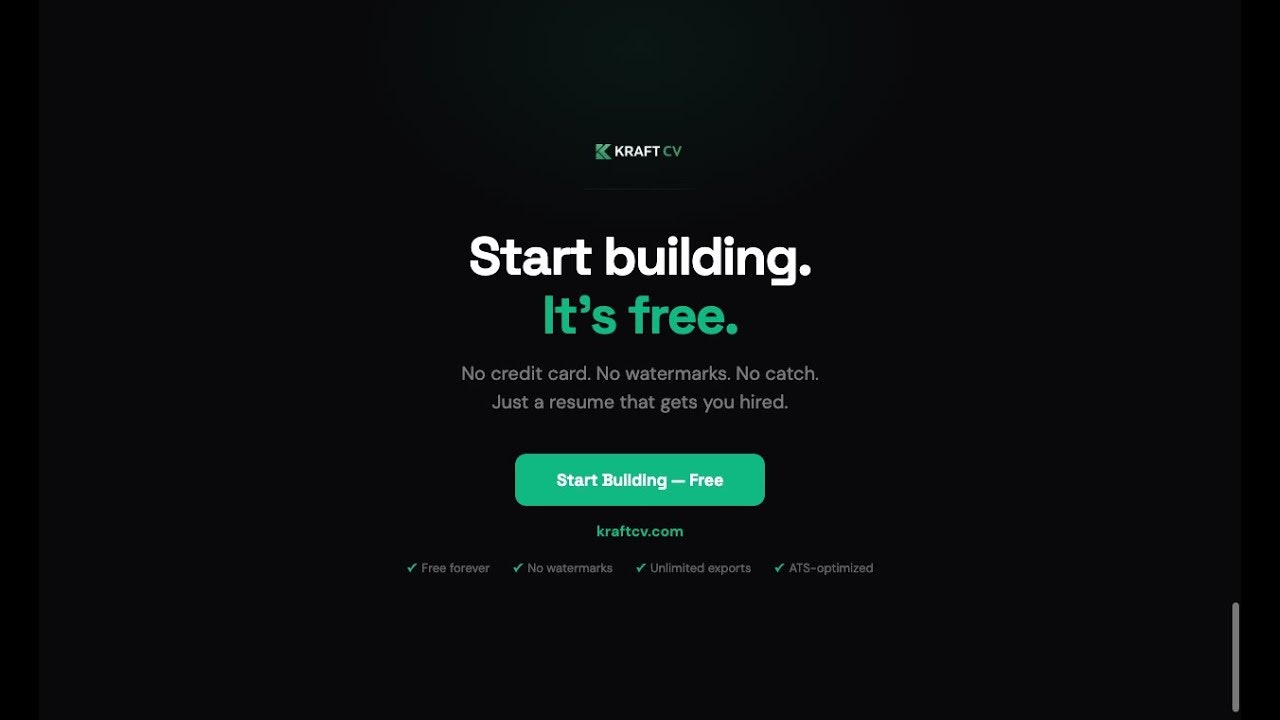 KraftCV gallery image