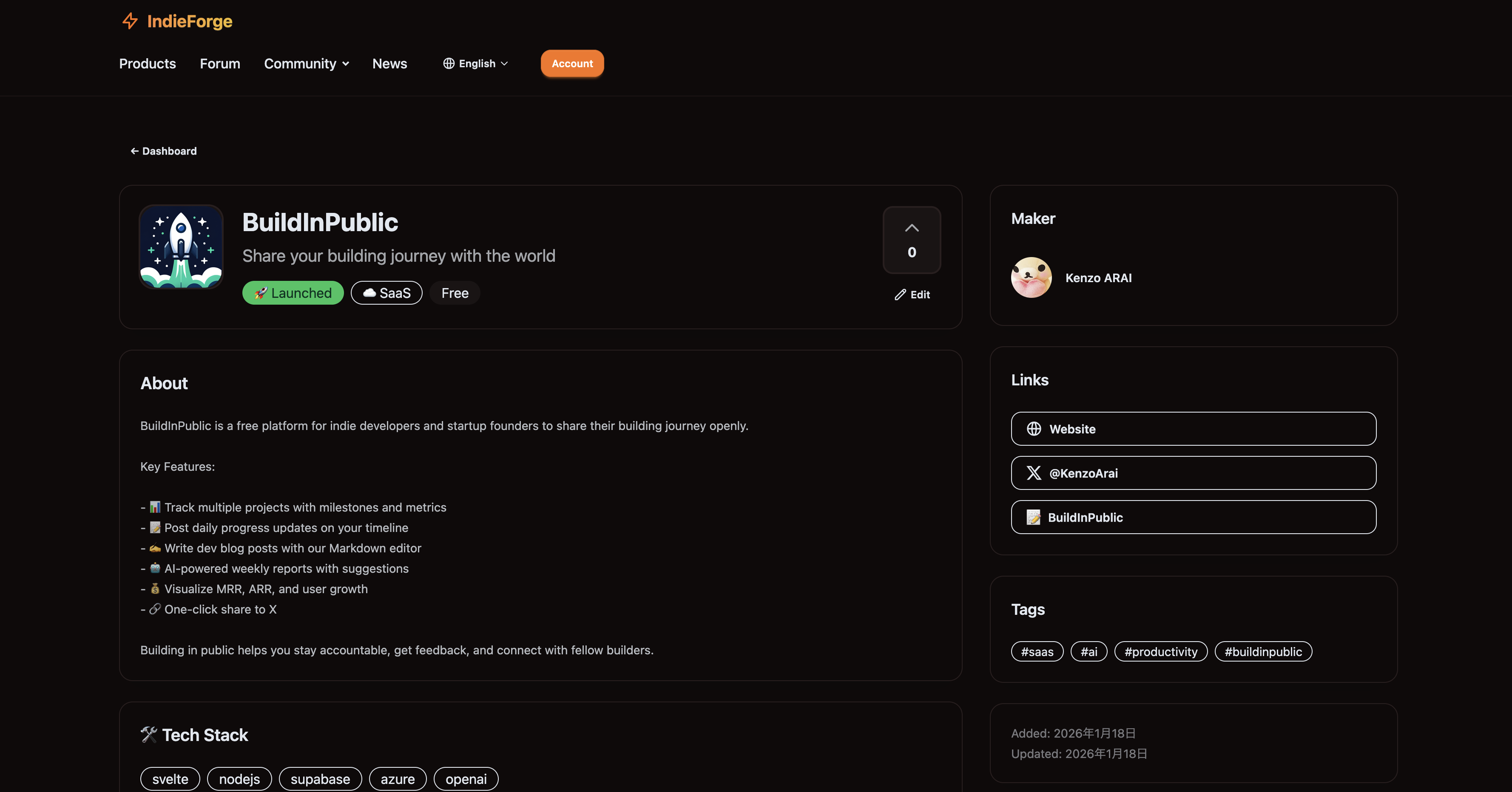 IndieForge gallery image