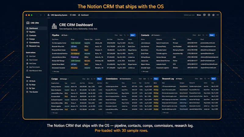 CRE AI Operating System screenshot 2
