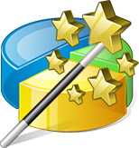 MiniTool Partition Wizard 13.5 - Product Hunt launch logo and brand identity