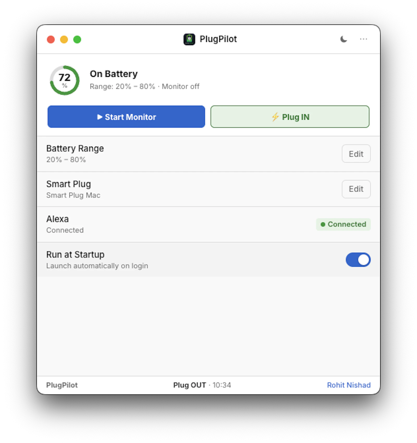 PlugPilot screenshot 1