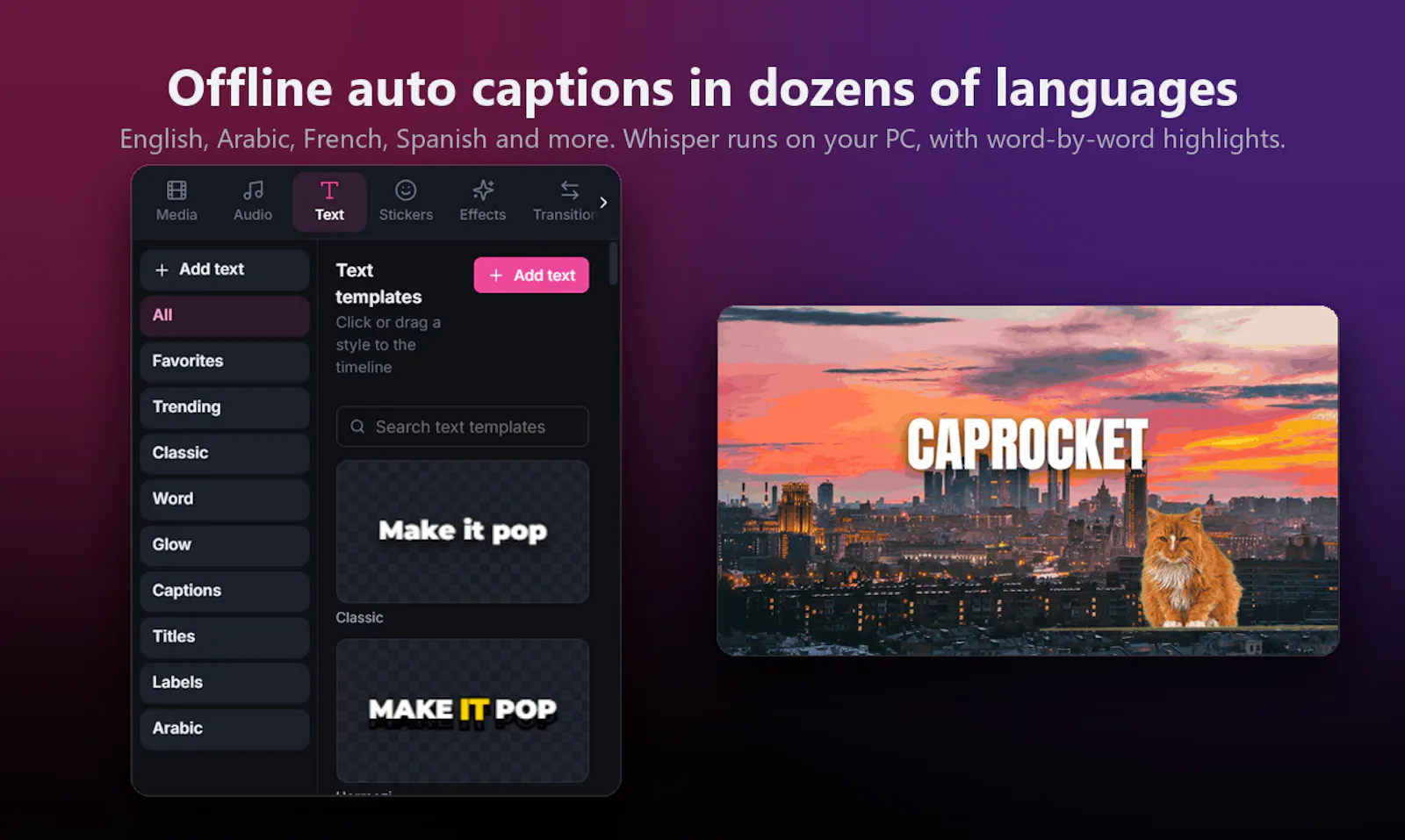 CapRocket screenshot 2
