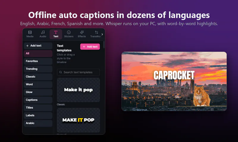CapRocket screenshot 2