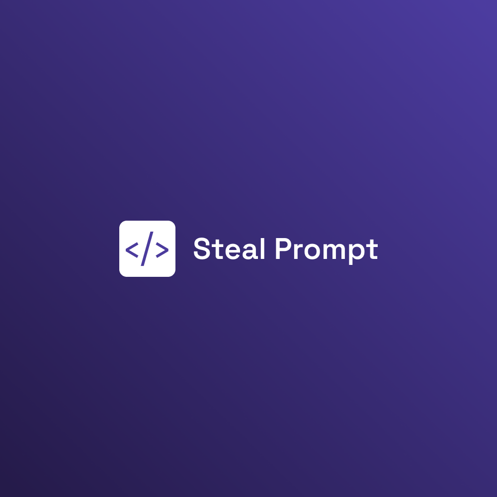 Steal Prompt