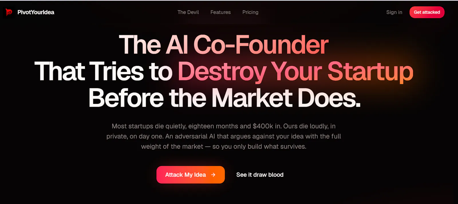 PivotYourIdea screenshot 1