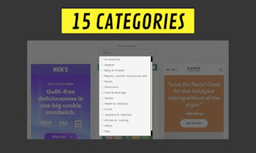 DTC Landing Page Directory gallery image