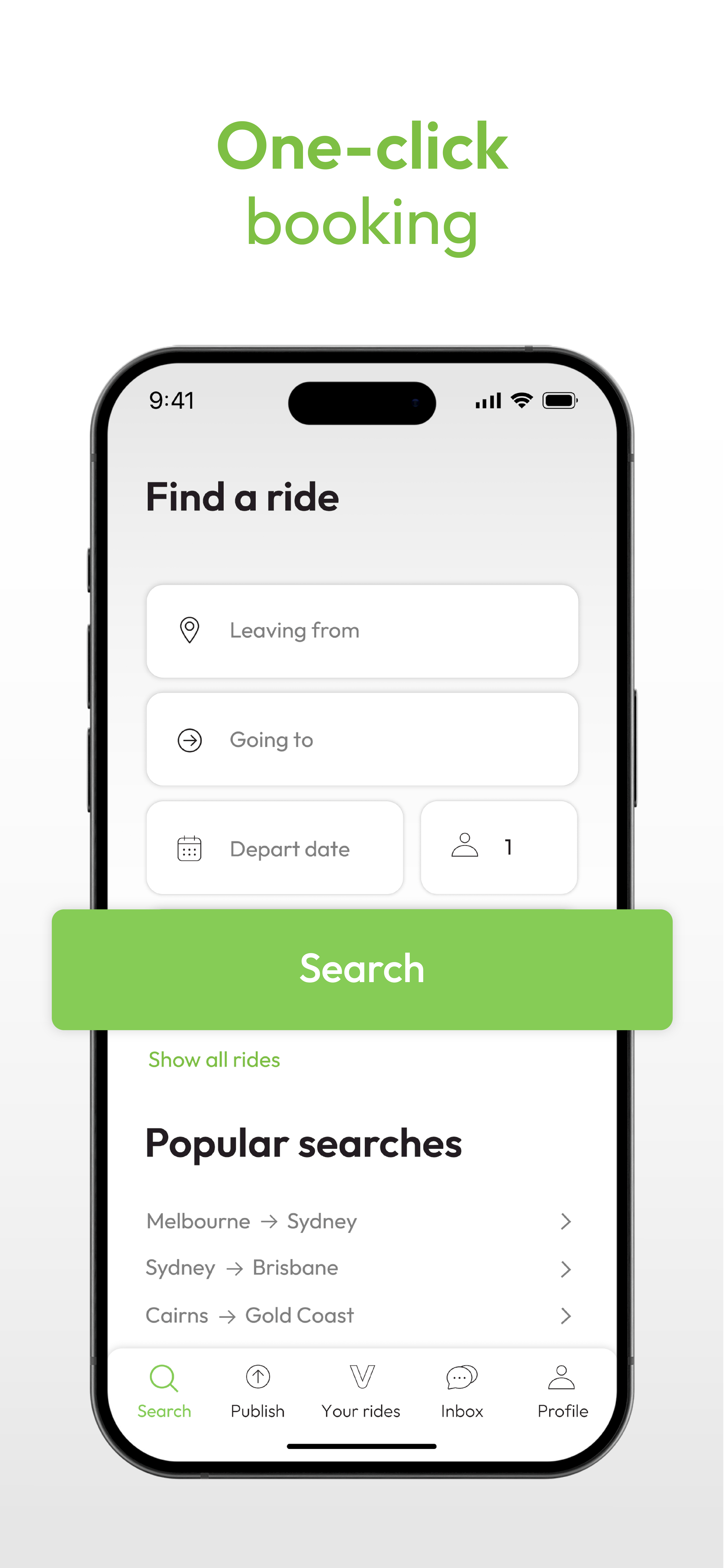 Tapanmak - Avustralya'da Rideshare & Carpooling uygulaması medya 1