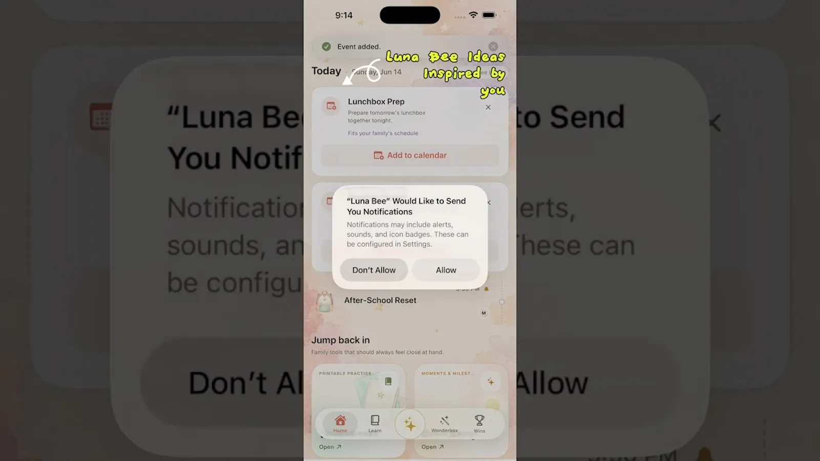 Luna Bee screenshot 1 (video preview)