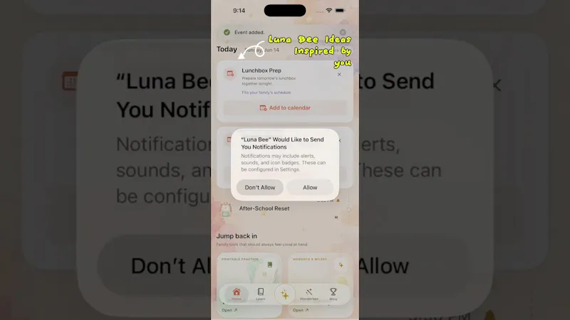 Luna Bee screenshot 1 (video preview)
