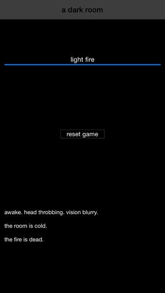 A dark room gallery image