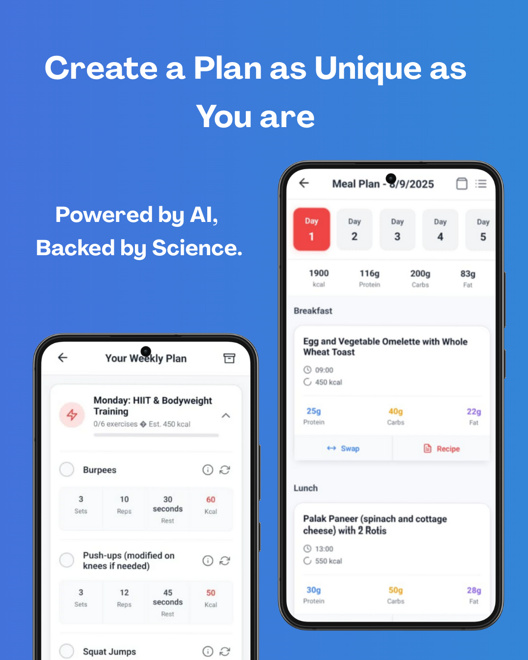 Média Fit n Lean Ai: Diet & Fitness - Votre entraîneur de fitness personnel, arrête de deviner, commencez à réaliser. 2