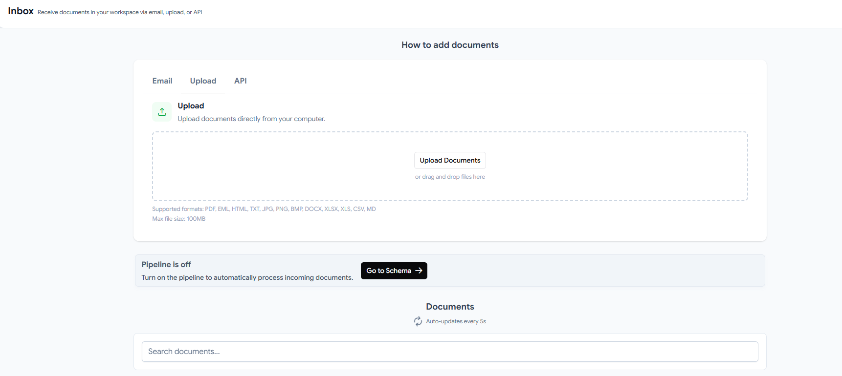 Turn any document into structured data gallery image