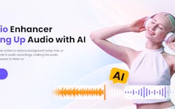 Best AI audio enhancer online. media 1