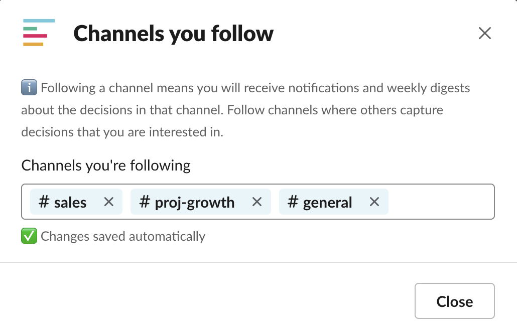 Simple Decisions for Slack gallery image