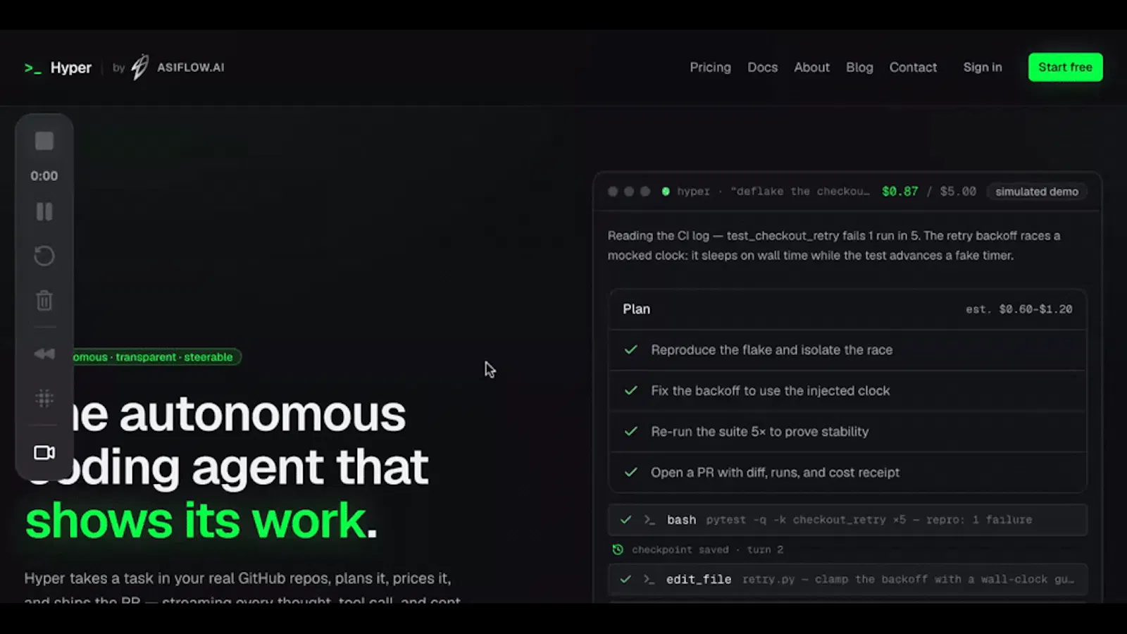 Hyper screenshot 1 (video preview)