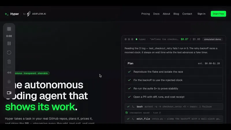 Hyper screenshot 1 (video preview)