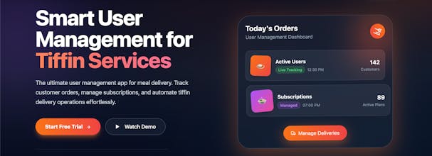 TiffinHub gallery image