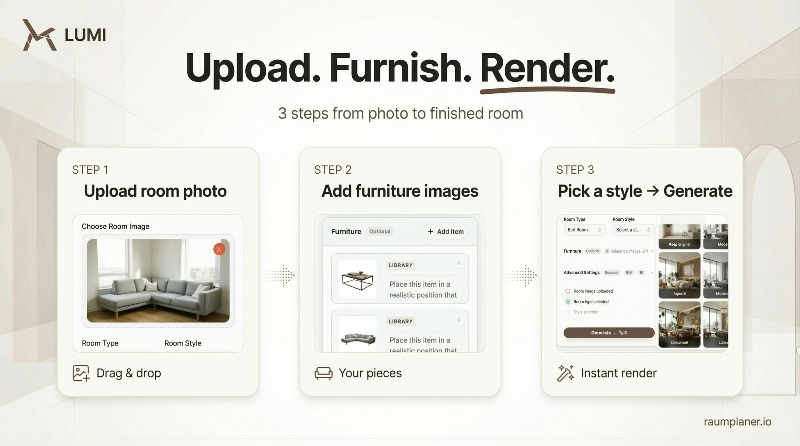 LUMI - Screenshot 3 showing product features and functionality
