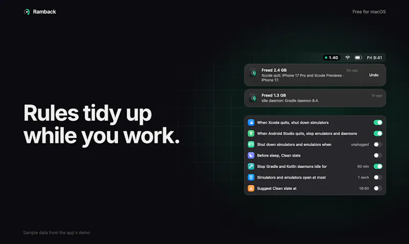 Ramback screenshot 5
