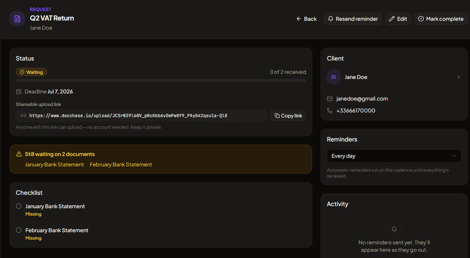 DocChase  screenshot 2
