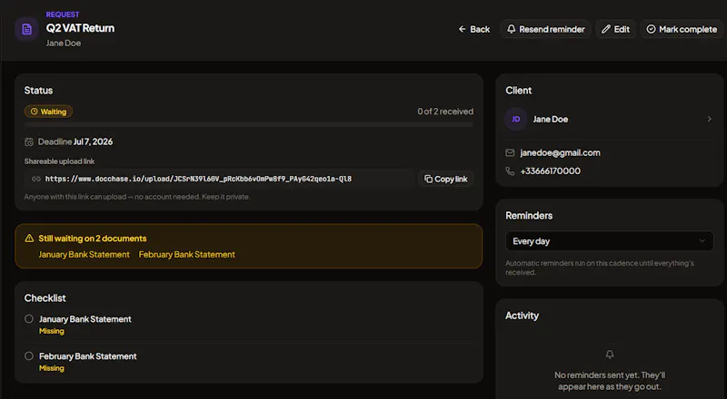 DocChase  screenshot 2